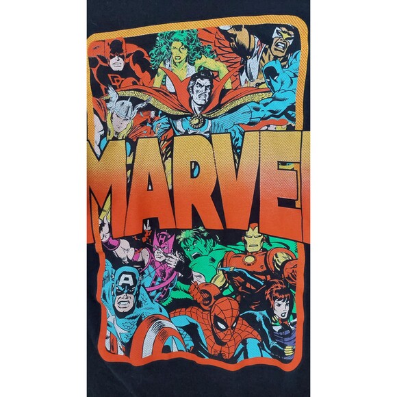 Vintage Rare Marvel T-Shirt - Rare Size Adult 2XL - Picture 3 of 4